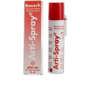 ARTI-SPRAY BK 286 АРТИКУЛЯЦИОННЫЙ СПРЕЙ (КОПИРКА-АЭРОЗОЛЬ) КРАСНЫЙ 75МЛ, BAUSCH