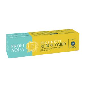 Зубная паста PRESIDENT PROFI AQUA Xerostomed (RDA 75); (50 мл.)