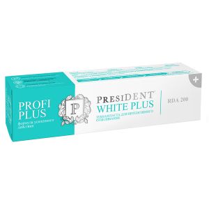 Зубная паста PRESIDENT White Plus (RDA 200); (30 мл.)