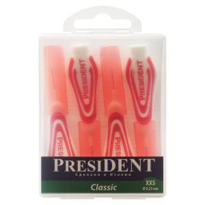 Межзубные ёршики PRESIDENT Classic ХХS 0;23 мм арт. 04117.01