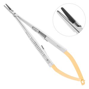 Микроиглодержатель TUC CASTROVIEJO прямой, 14 см