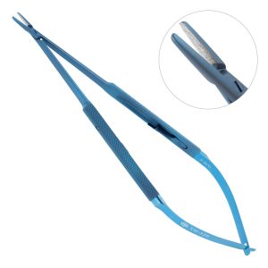 Иглодержатель микрохирургический прямой, 1,2мм/180мм